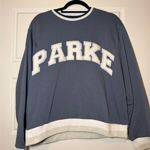 PARKE Women's Blue Sweater